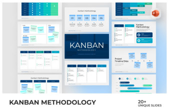 Kanban Metodology PowerPoint Template